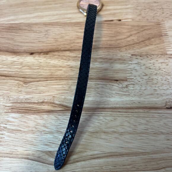 Michael Kors MK-2322 Rose Gold Dial Watch with Black Leather Double Wrap Strap - Picture 9 of 11